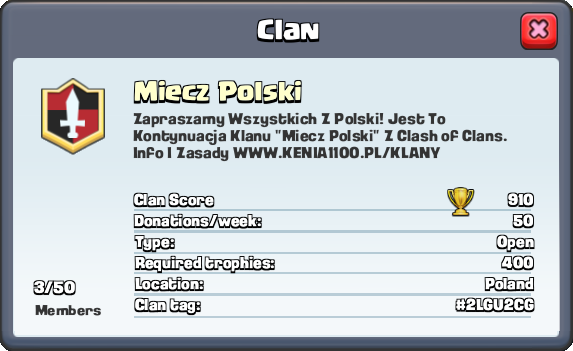 Clash Royale - Miecz Polski